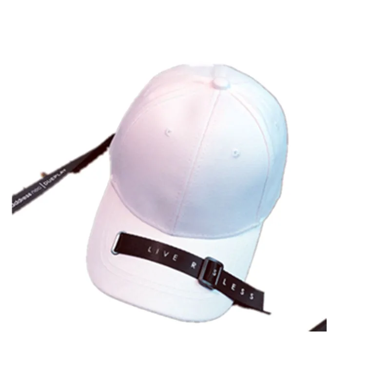 Шляпа женская уличная дикая с длинным ремешком остроконечная кепка мужская Молодежная хип-хоп Корейская бейсбольная кепка