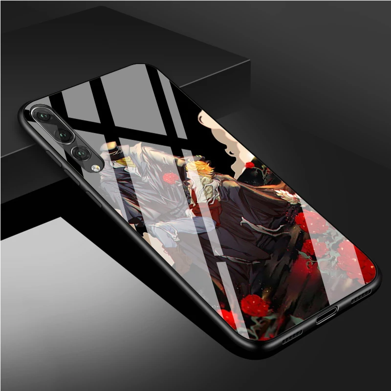 The Promised Neverland anime Tempered Glass Phone Case For Huawei P20 P30 P40 P40 Lite Pro Psmart Mate 20 30 Cover Shell huawei snorkeling case Cases For Huawei