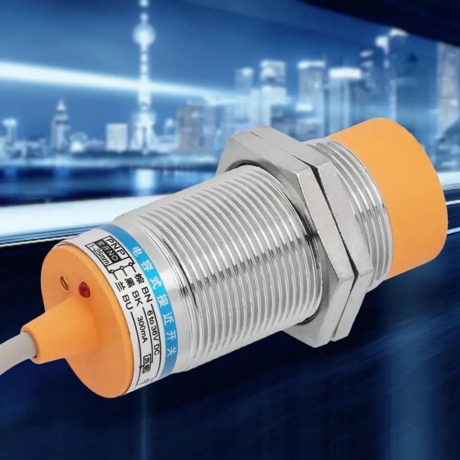 

LJC30A3-H-Z/BY Inductive Proximity Sensor Capacitance DC Type 3-Wires PNP Normally Open Proximity Switch DC 12-24V