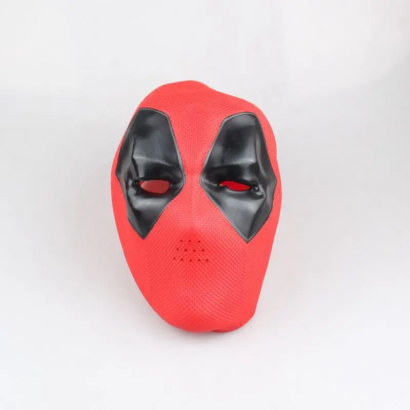 Дэдпул X-men анти-герой Дэдпул шлем головная повязка 1: 1 мягкий Silcone COS Реквизит