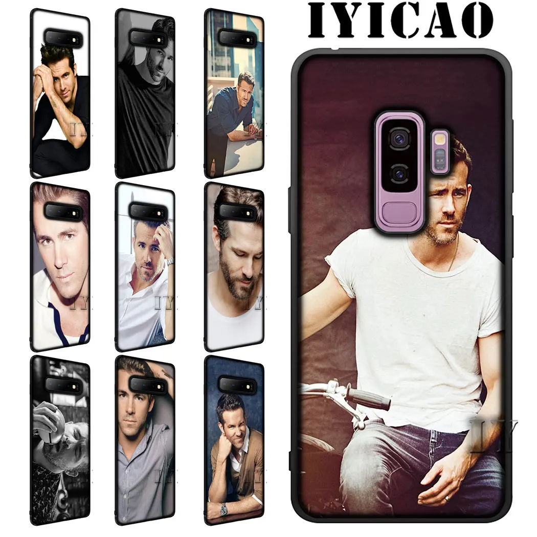 IYICAO Ryan Reynolds Actor Soft Silicone Case for Samsung A7 A8 A9 A6 Plus 2018 Note 8 9 A3 A5 2017 2016 |