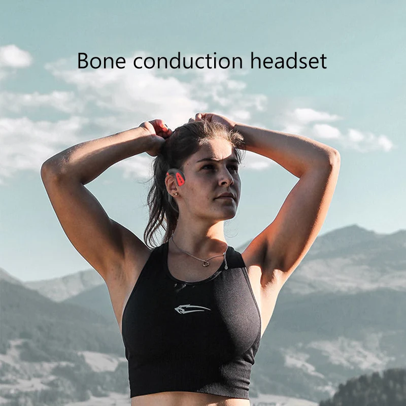 Q1Wireless Headphone Bone Conduction Bluetooth Earphone Waterproof Swimming Sports Headphone Suitable For Huawei Xiaomi Apple12
