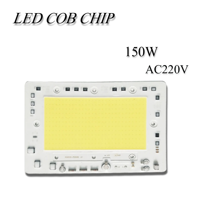 

150W 220-240V Integrated Hight Power for Floodlight Lamp Smart IC COB Chip LED Cool White