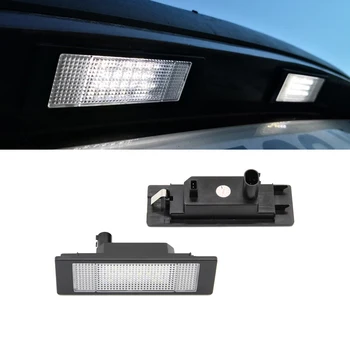 Beste Fout Gratis Witte Led Kentekenplaat Verlichting Voor Bmw E81 E87 E87N Mini R55 Astra H Gtc Kenteken Plaat lampen Auto Achterlicht