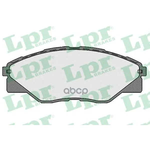 Колодки Тормозные Toyota Hilux 08- Передние Lpr 05p1718 Lpr арт. 05P1718