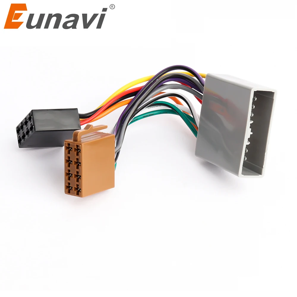 

Car Adapter Wire Harness For Honda Civic/CRV/Accord/Jazz CD Radio Wiring Convert To ISO Connector