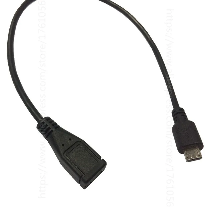 Micro USB 5-контактный штекер под углом 90 градусов к Micro USB Женский 5 P штекер кабель Расширенный Шнур адаптер