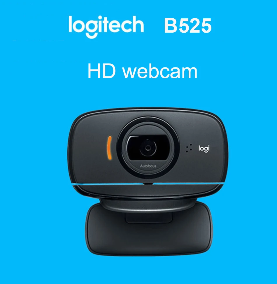 Новая Складная Веб-Камера Logitech B525 1080p HD Для Бизнеса С.