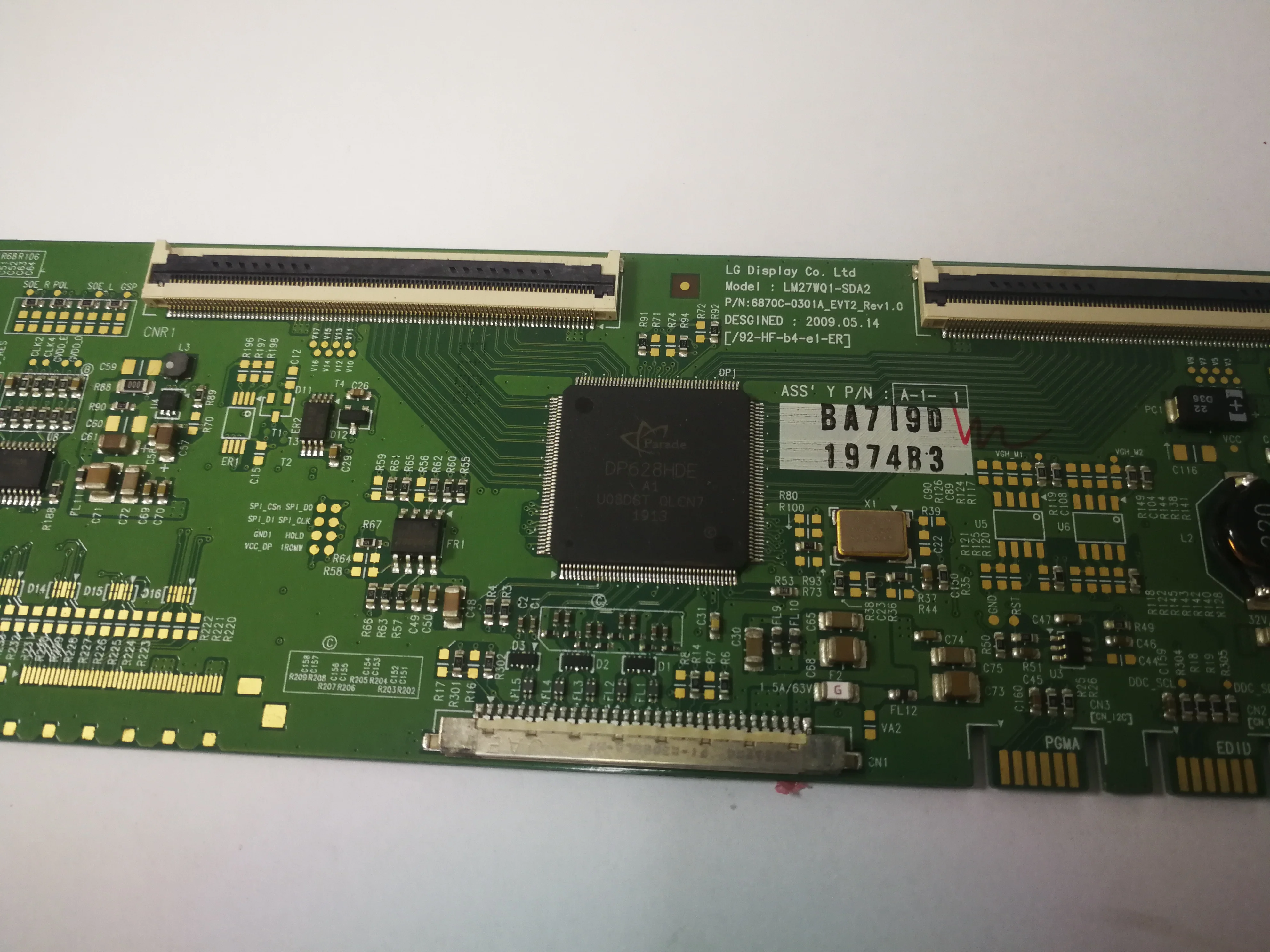 Оригинальный 6870C 0301A _ LM270WQ1 SDA2 логическая T CON TCON плата для LG imac 27 &quotLM270WQ1 (SD) (A2) SD A1