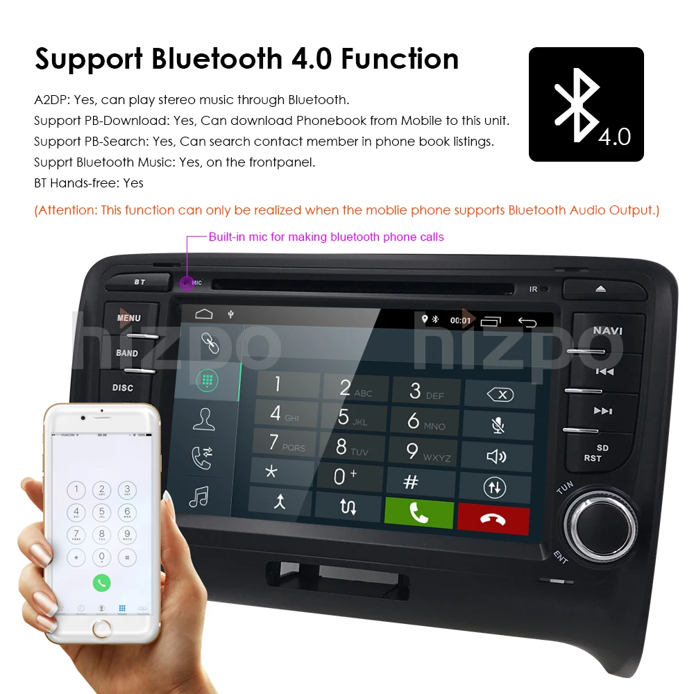 Best Android 9.0 4-Core Car Radio Stereo DVD Player GPS Navigation For AUDI TT MK2 DAB OBD2 Bluetooth Headunit +Free Rear Camera+Map 4 Best Android 9.0 4-Core Car Radio Stereo DVD Player GPS Navigation For AUDI TT MK2 DAB OBD2 Bluetooth Headunit +Free Rear Camera+Map 4