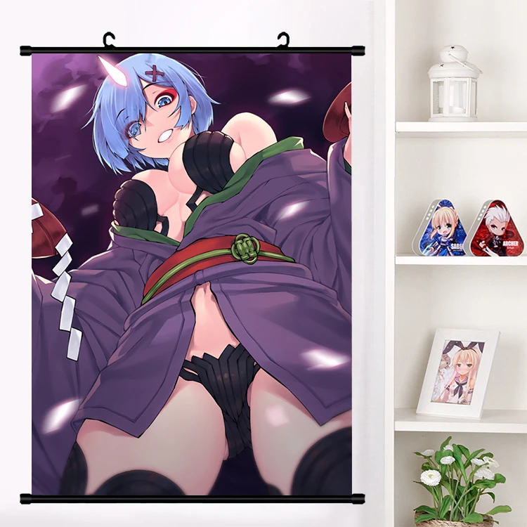 Аниме Re:zero kara hajimeru isekai seikatsu Rem Ram настенная роспись постер искусство