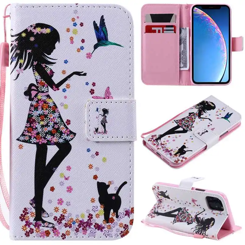 

For iPhone 11 Case Flip Cover iPhone 11 Pro Max Case Luxury Book Style Cover For iPhone 11 2019 5.8 6.1 6.5 inch Phone Case
