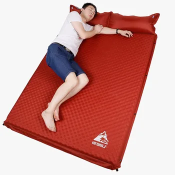 

camping mats outdoor thick 5cm automatic inflatable cushion pads outdoor tent camping mats double inflatable bed mattress