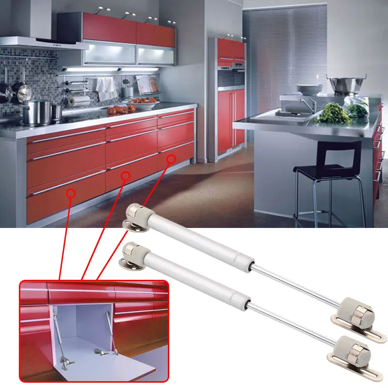 Door Lift Furniture Hinge High Quality Hydraulic Pneumatic Support Gas Spring Stay Cabinet Lid Practical