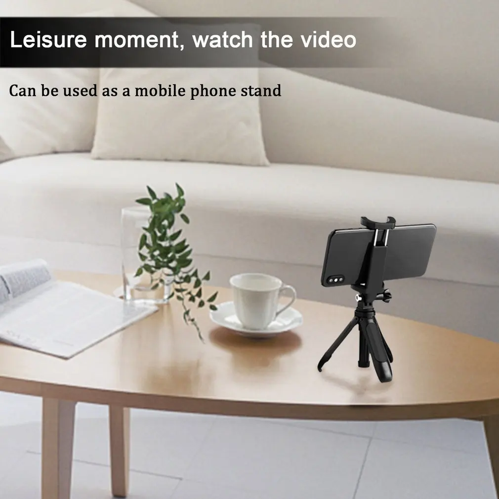 Mini Selfie Stick With Handle Monopod Universal Portable Folding Desktop Tripod Selfie Stick Extendable