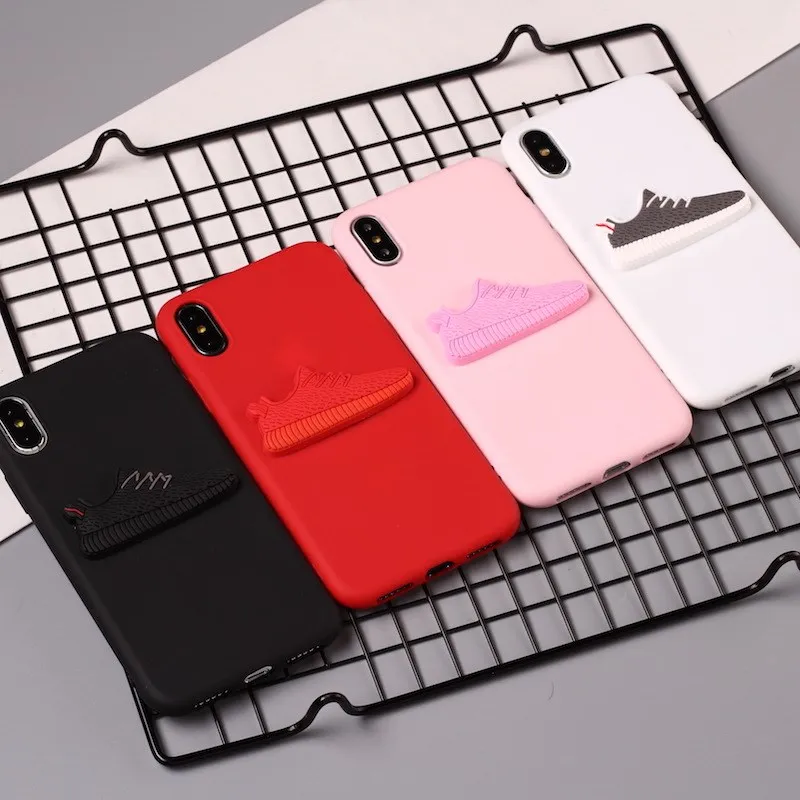 Модный чехол для телефона с 3D спортивной обувкой 350 iPhone 12 11 pro X XS Max XR 6 7 8 Plus яркий