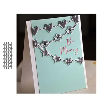 

Hanging chain Metal Cutting Dies cut die mold decoration Scrapbooking Embossing paper craft mould punch stencils