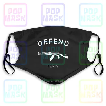 

Dust Mask with Filter Defend Paris Ak47 Trendy-D Washable Reusable Mask