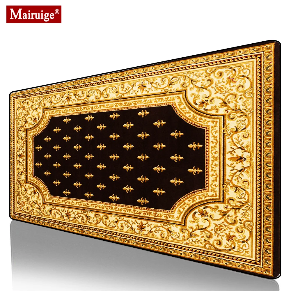 

Vintage Persian Rug Mouse Pad XXL Gamer Desk Mat Large Keyboard Pad Moroccan Carpet Computer PC Gaming MousePad 90x40cm/70x30cm