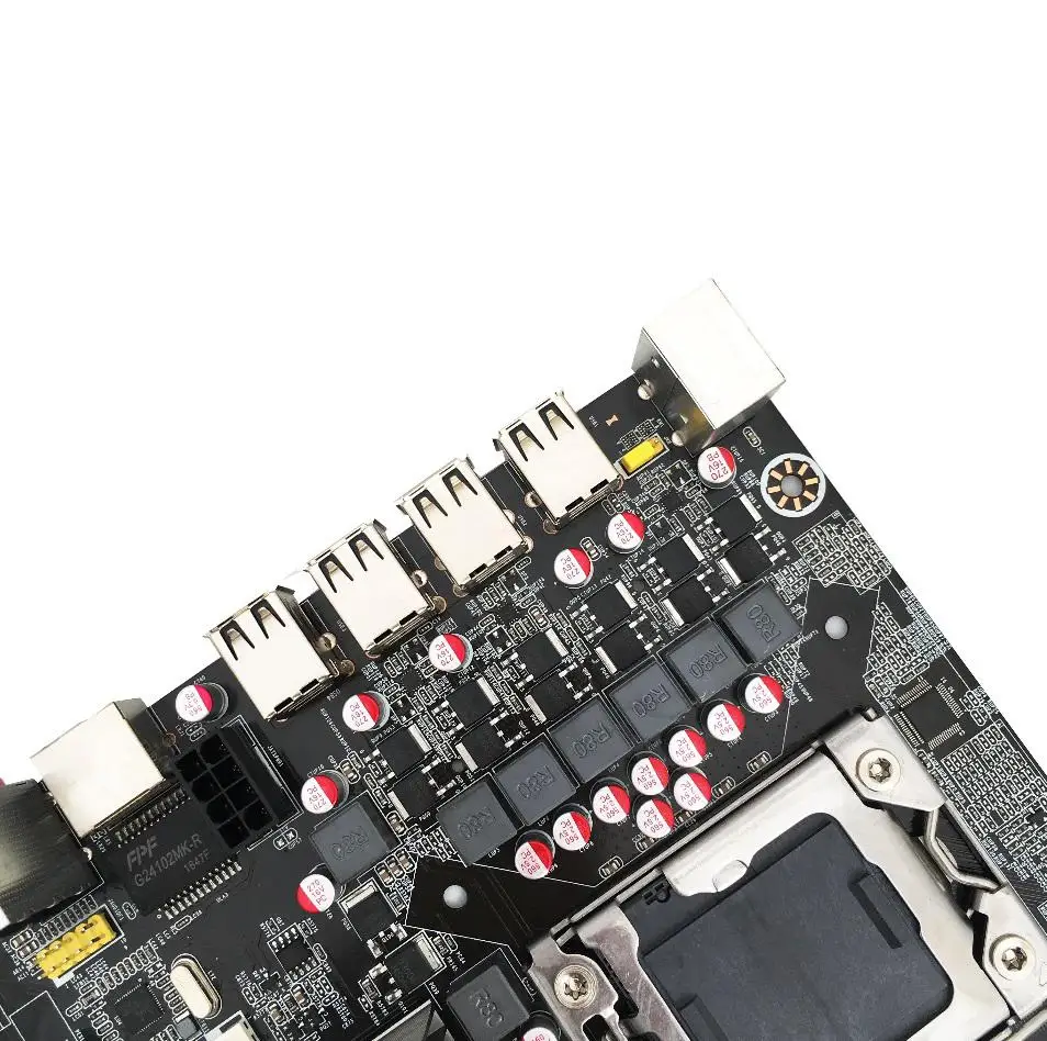 Материнская плата LGA 1366 поддерживает серверную память REG ECC и процессор Xeon R20