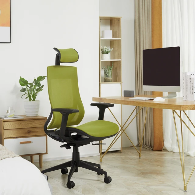 Vinsetto Fauteuil de Bureau Chaise de Bureau Assise Haute réglable