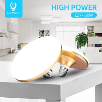 

Led Bulb E27 220V LED Lamp Light Bulb 15/20/30/40/50/60W Lampada Ampoule Bombilla Lights For Room Kitchen Fixture UFO Shape Lamp