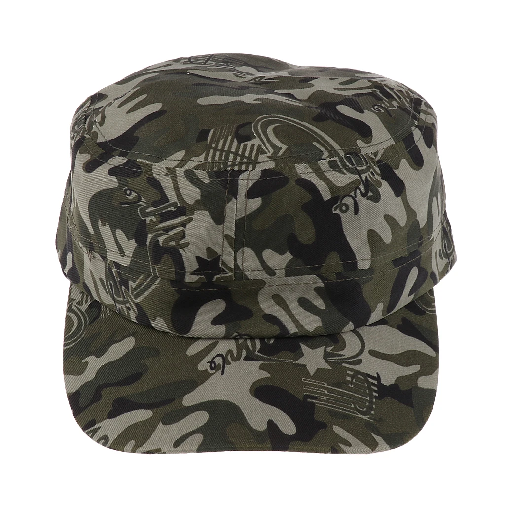 Mens Camo Cap Camouflage Army Combat Soldier Patrol Hat Baseball Cap