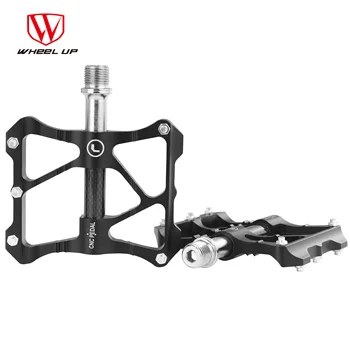 

WHEEL UP Bike Pedal Bicycle Pedals Superfine fiber Sealed Bearing Anti-slip Cycle Ultralight Cycling Mountain MTB bike Accessory