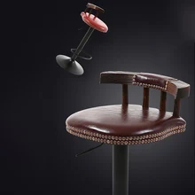 Барный стул современный минималистичный домашний декор из кованого железа высокий стул барный Кофейня магазин одежды стул барный Американский Стул