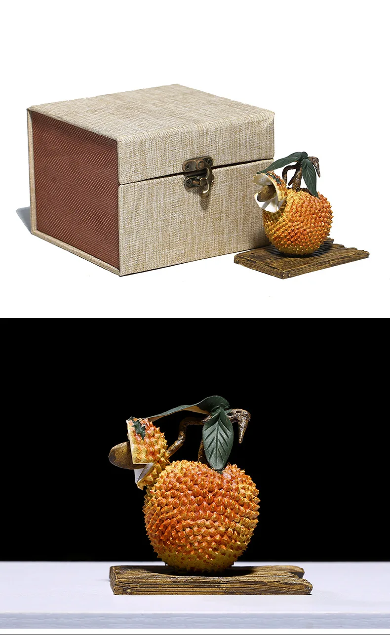 Глиняные Litchi украшения для чая от производителя оптом миллион лай полностью ручной работы скульптурные украшения кунг-фу с украшением