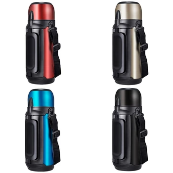 

Large Capacity Stainless Steel Thermos Outdoor Travel Sports Personality Hot Water Cup Portable Insulation Vacuum Cu