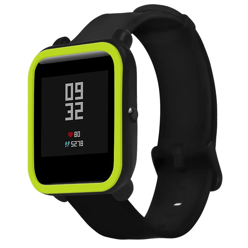 Защитный чехол для Xiaomi Amazfit Bip Youth Watch Мягкий силиконовый чехол для Amazfit Bit чехол рамка Бампер протектор Аксессуары