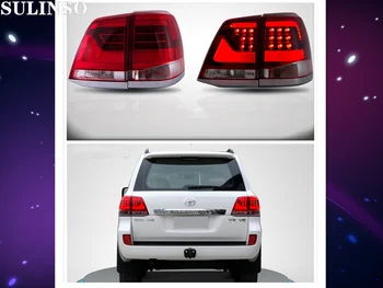 

Sulinso 2PCS LED Car Rear Tail Light Brake Reverse Lamp Fit For Toyota Land Cruiser LC200 08-15
