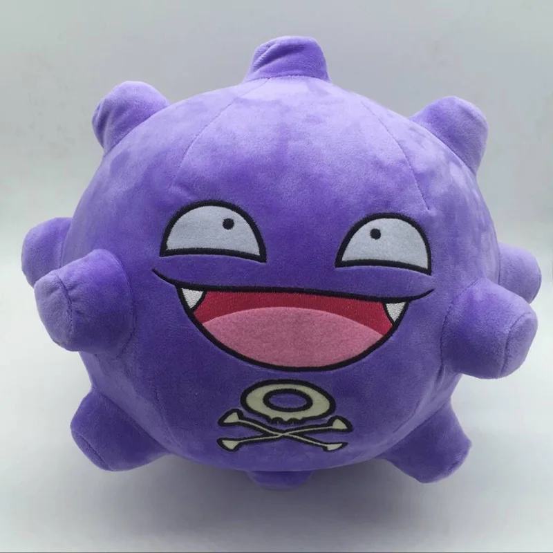 Takara Tomy Покемон Милый Мультфильм Koffing плюшевая игрушка Начальная Эволюция версия