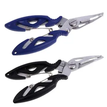 

Stainless Steel Fishing Pliers Scissors Line Cutter Remove Hook Tackle Tool