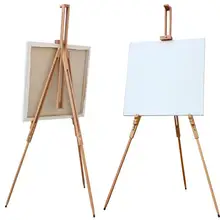 

Adjustable Artist Easel Stand Solid Beech Wood Portable Collapsible Telescopic Tripod Easel Painting Drawing Canvas Sketchbook