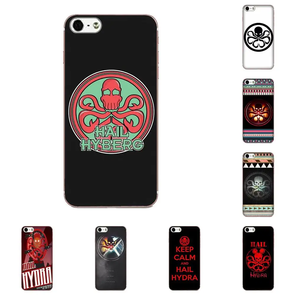 For Apple iPhone 4 4S 5 5C 5S SE SE2020 6 6S 7 8 11 Plus Pro X XS Max XR Soft TPU Colorful Hail Hydra | Мобильные телефоны и