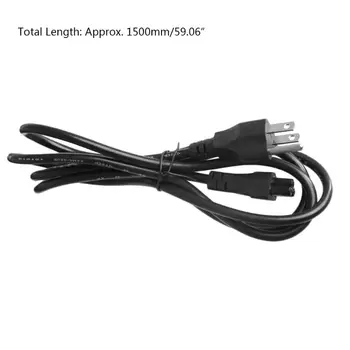 

1.5M AC Power Cord C5 Power Extension Cable Adapter for Notebook Laptop PC Computer Monitor Devices Accessories UK/US/EU Plug