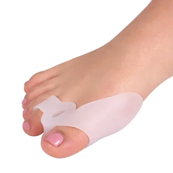 

7pcs/set Soft Bunion Protector Toe Straightener Toe Separating Silicone Toe Separators Thumb Feet Care Foot Pain Easese Hot Sale