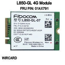 WIRCARD L850-GL 01AX791 4G Cartão para Thinkpad FRU X1 Carbono 6th Gen X280 T480 T580 X1 Yoga 3G X380 L480 L580 P52 Laptop