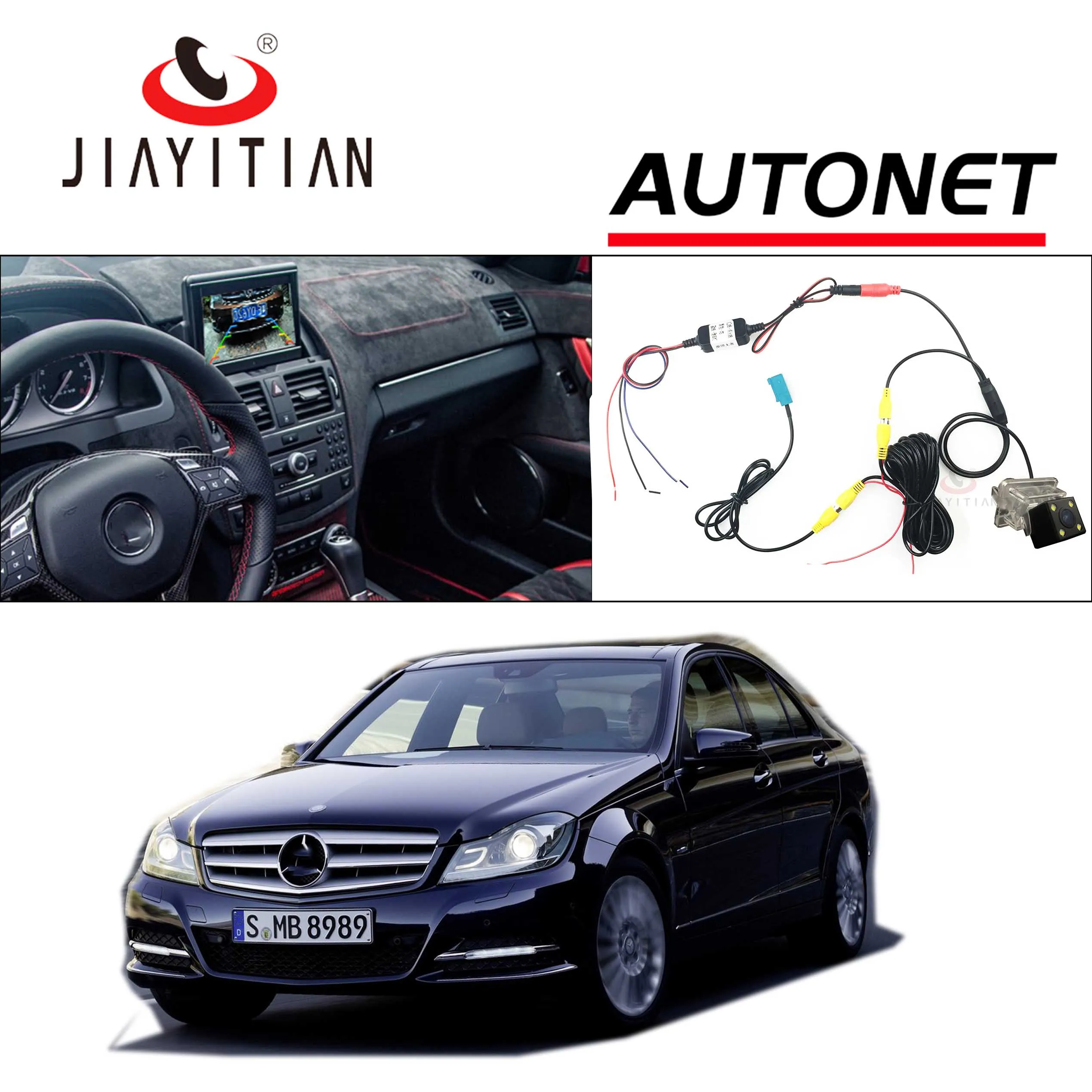 JIAYITIAN для Mercedes Benz C Class W204 2007 ~ 2014 оригинальная аудиосистема Обновленная камера