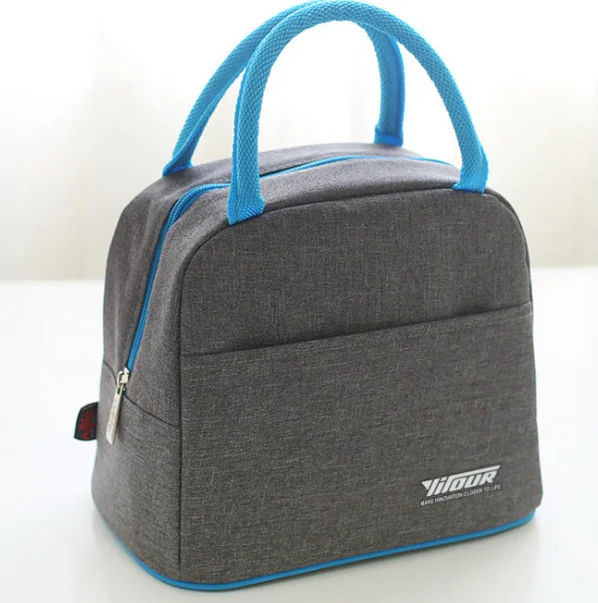 lunch bag Утолщенный мешок льда Портативный Ланч-бокс для хранения еды ланч-мешок - Цвет: lunch bag