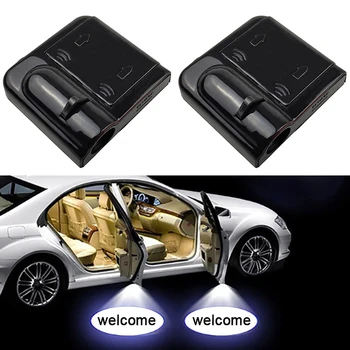 

1PCS Wireless LED Car Door Welcome Laser Projector Ghost Shadow Light for Seat Kia Volvo Skoda Audi Mazda Ford BMW Car Styling
