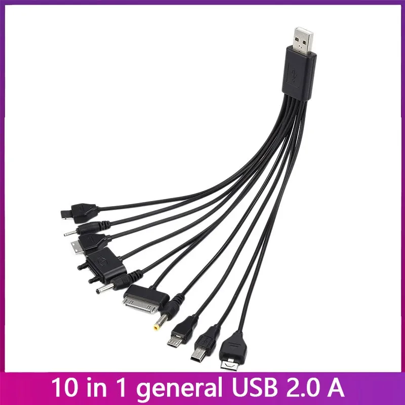 Кабель USB 10 в 1 универсальный для путешествий мобильный телефон шт. | Мобильные