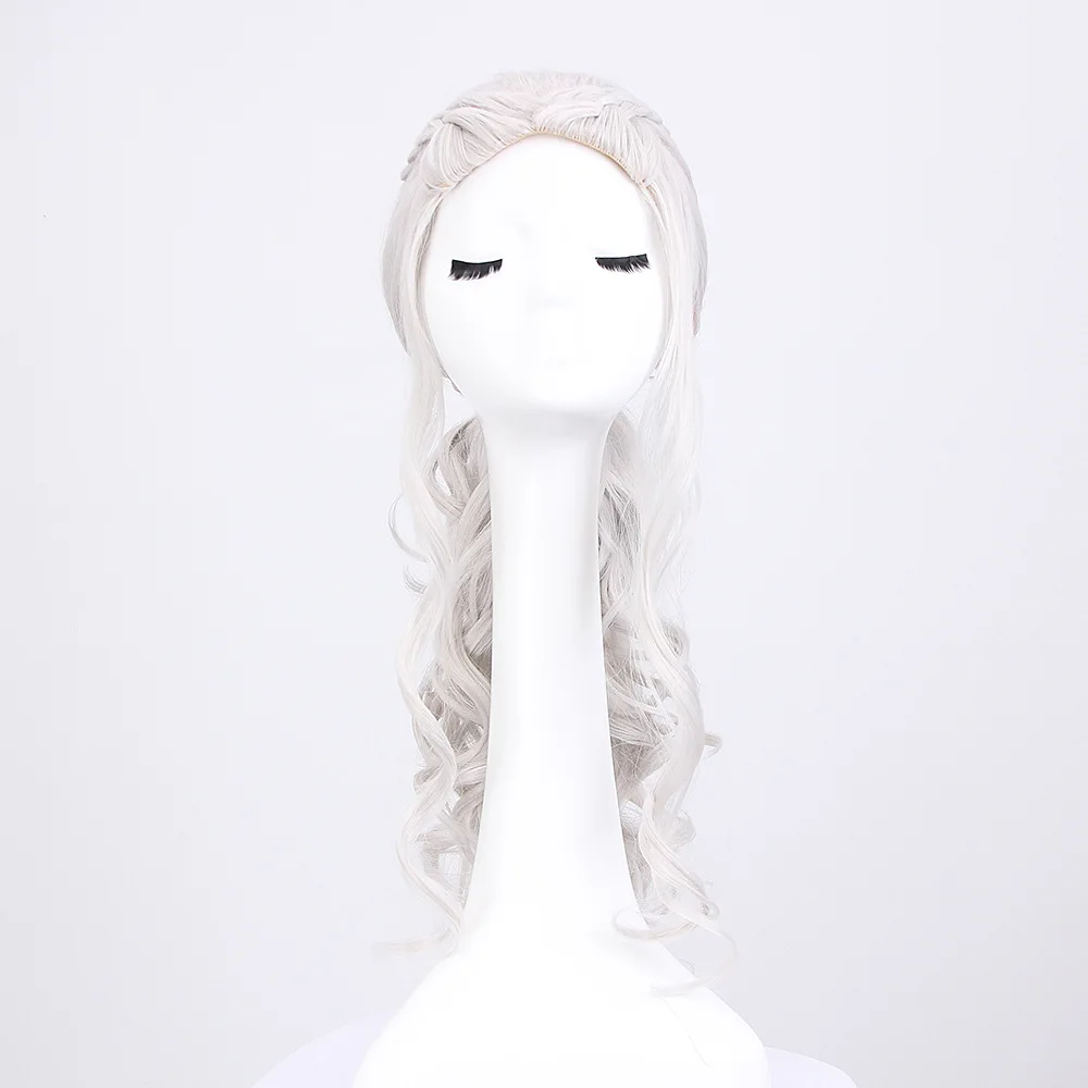 VEVEFUANG Daenerys targaryen Игра престолов косплей костюм черный белый зеленый синий cos платье fantasia парик модное женское платье