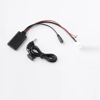 

3 Pin AUX Audio Cable Adaptor Bluetooth Microphone Bluetooth Master Chip 12V For Honda Goldwing GL1800