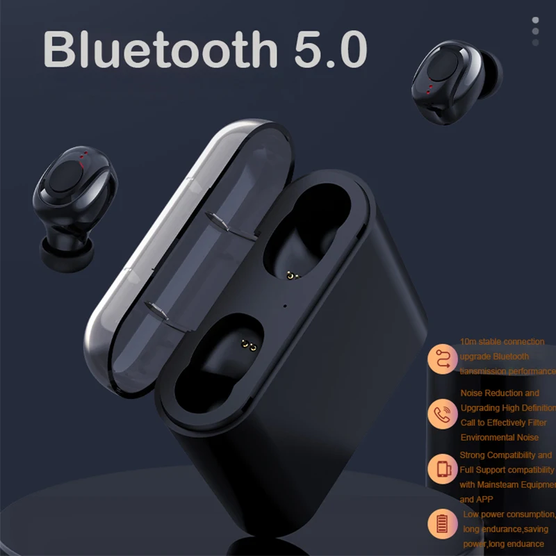 Bluetooth Earphones For Samsung Galaxy Note 10 10+ 9 S10 S9 S8 Honor 20 10 Lite 9 8 Twins Headphones With Charging Box Headsets (12)