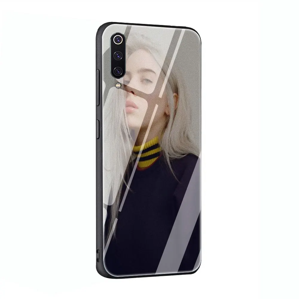 Billie Eilish чехол из закаленного стекла для Xiaomi 8 Lite A1 A2 9 Redmi Note 5 6 7 Pro 6A 4X F1 - Цвет: G11