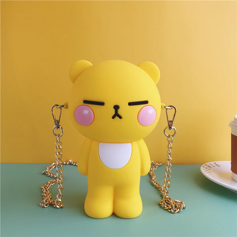 

3D Silicone Kawaii Cartoon Pencil Cases Multi-functional Stationery Pen Bags Storage Pencil Box Gift School and Office Supplies