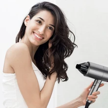 Топ предложения мини складной фен для волос Термостатический отрицательный ион Фен мощный профессиональный фен ЕС вилка